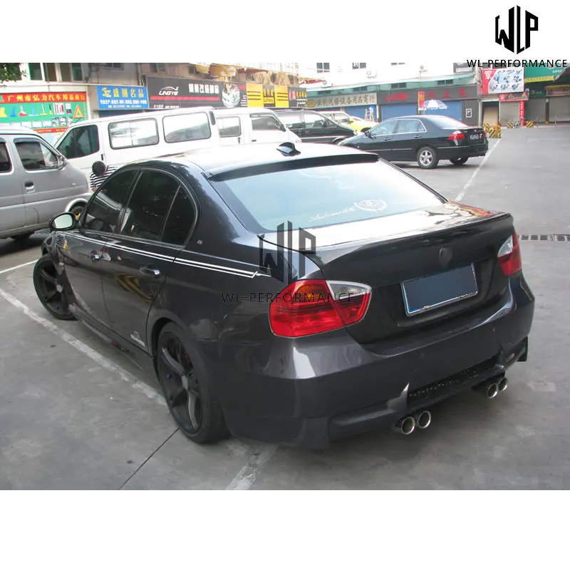 Бесплатная доставка E90 M3 CLS стиль высокое качество углеродное волокно задний