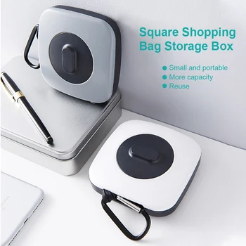 

5L Portable Rotating Shopping Bag Folding Storage Bag Large Nylon Reusable Bag Shrink Bags