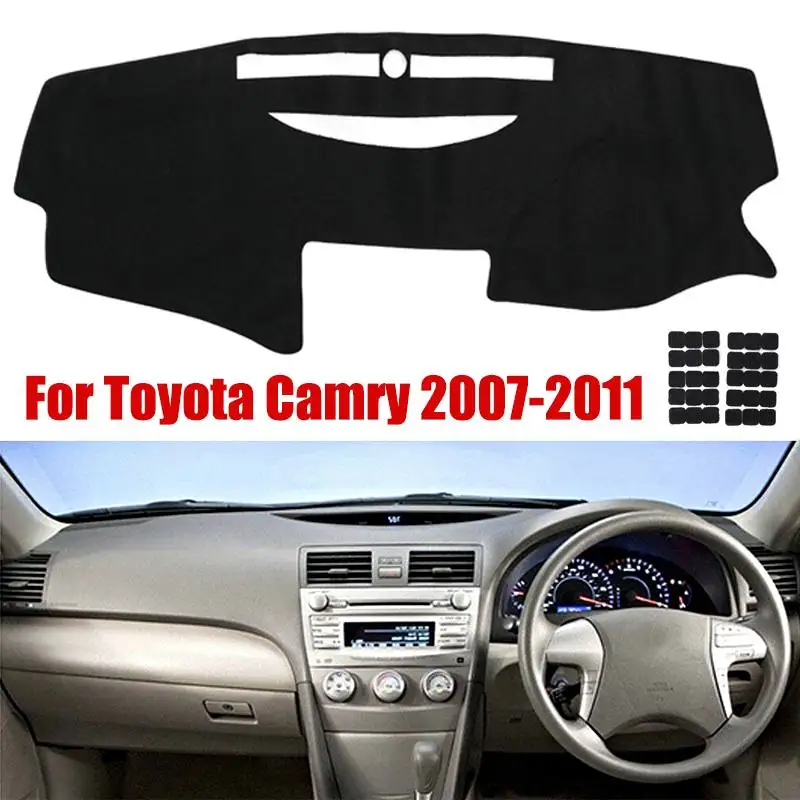 

Autoleader Car Dashmat Dashboard Mat Non-slip Dash Board Cover Pad For Toyota Camry 2007-2011 New Interior Parts Sun Visors