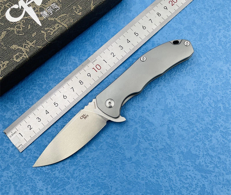 CH CH3504 Mini Folding knives TC4 Handle D2 steel tactical Camping