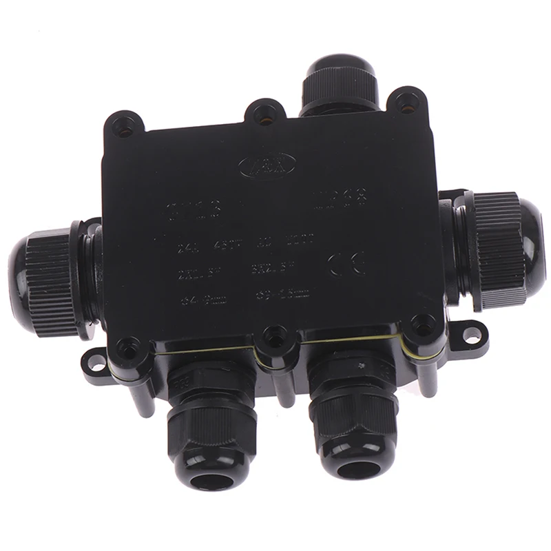 Five waterproof 1* G713 водонепроницаемый разъем 450 в коробки подключение наружное распределение в помещении короб для мониторинга Электрический корпус - Цвет: Five waterproof