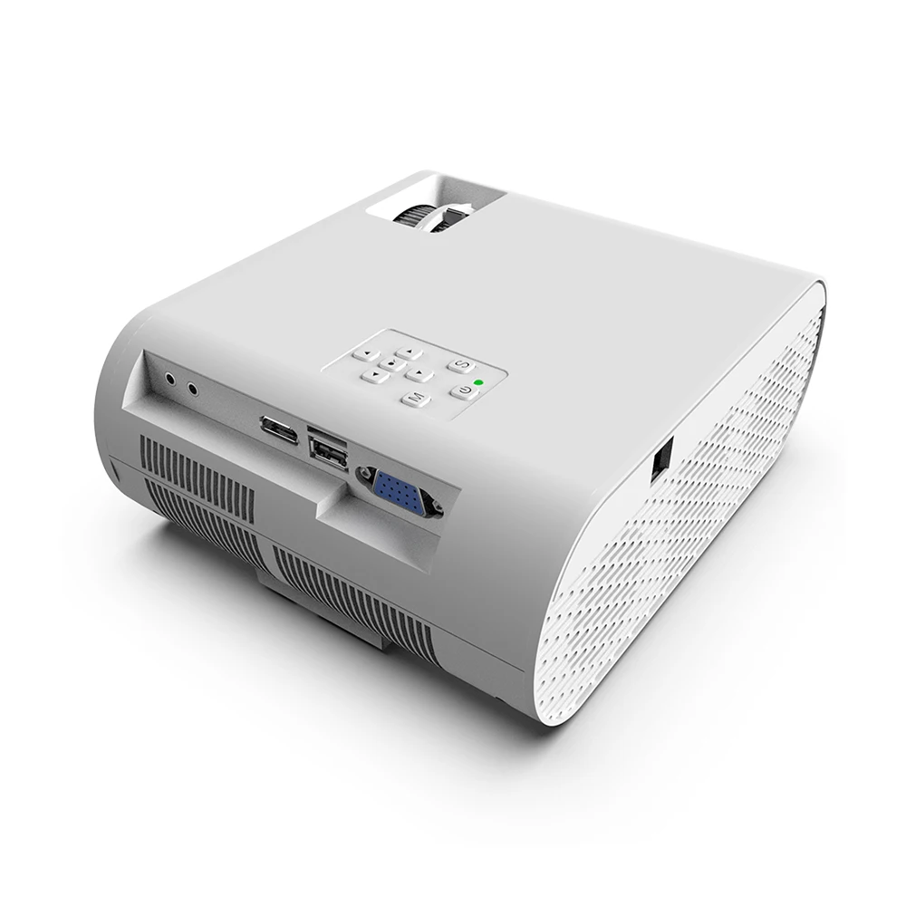 Y8 двойные звуковые камеры небольшой проектор Wifi портативный светодиодный USB AV HD VGA порт Projetor для офиса домашнего кинотеатра