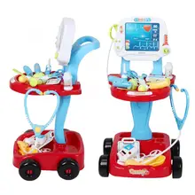 Детские ролевые игры доктор игрушки набор электрокардиограмма стетоскоп инъекции Медицинский Набор Дети моделирование аксессуары комплект