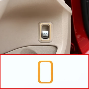 

For Mercedes Benz C Class W205 C180l C200l GLC260 2015-2016 Aluminium Alloy Car Accessory Rear Trunk Button Cover Trim
