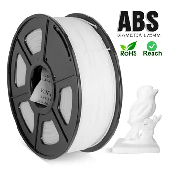 

Enotepad ABS 3D Printer Filament 100% no bubble1.75mm 1kg 2.2lbs Spool Plastics Welding Rod With Vacuum bag packing