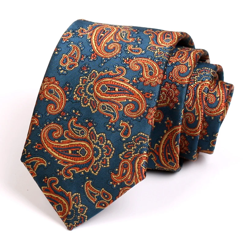 

2020 New Luxury Jacquard Ties Classic Men's 7CM Tie High Quality Fashion Formal Neck Tie for Men Business Suit Work Necktie