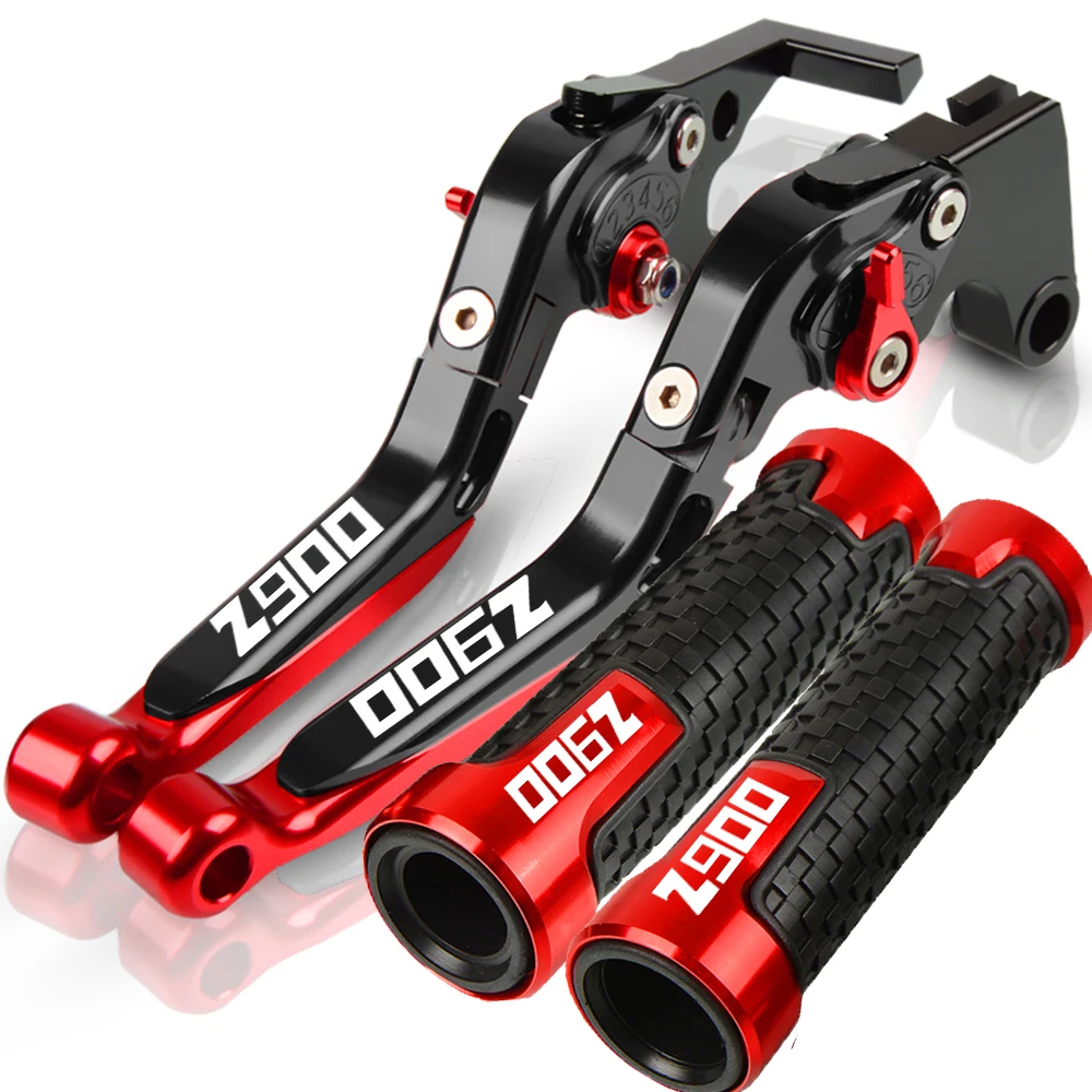 Motorcycle CNC Aluminum For KAWASAKI Z900 2017-2019 Brake Clutch Levers Handlebar Handle Grips Ends Z 900 Z-900 2018 2017 2019