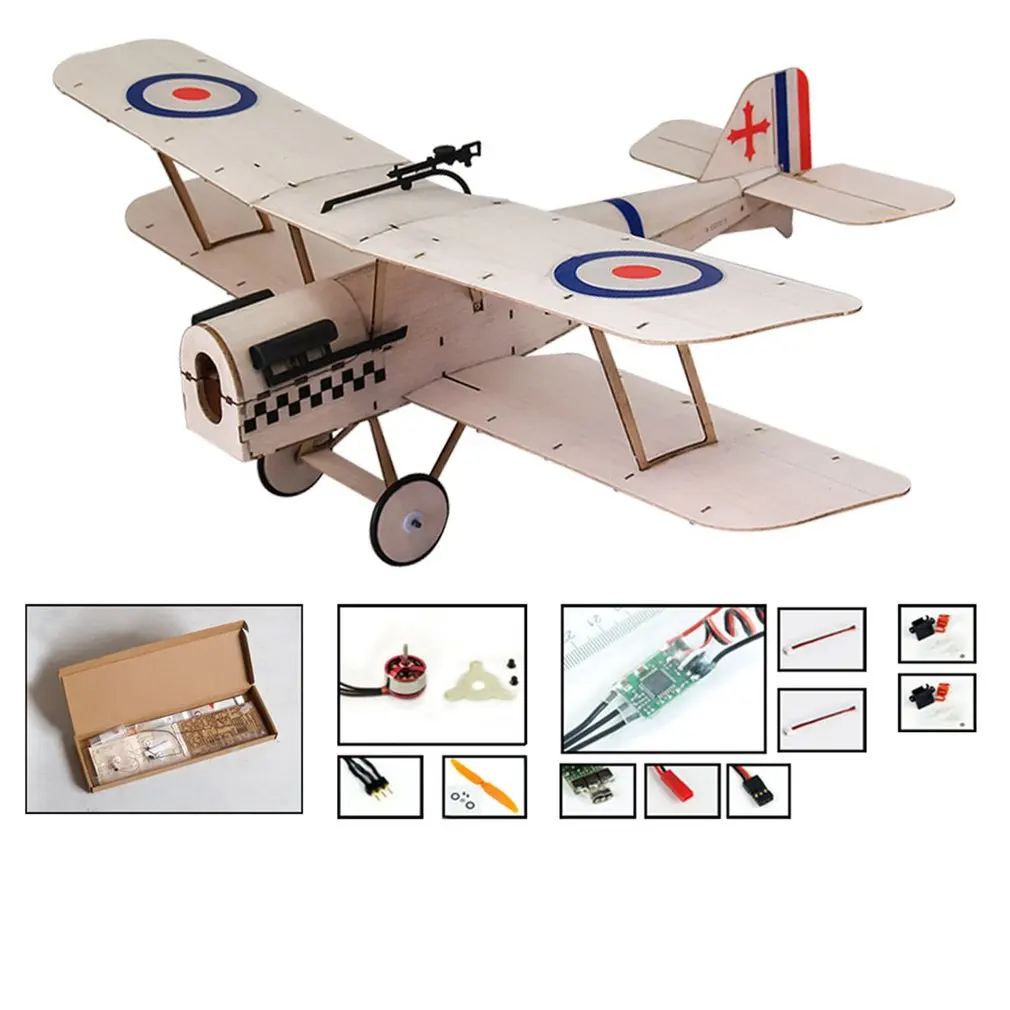 

K4 K12 K13 KIT/Electronic Version Mini Airplane Ultra-micro Balsawood Aircraft Light Laser-cut Airplane SE5A Aeromodelling Kit
