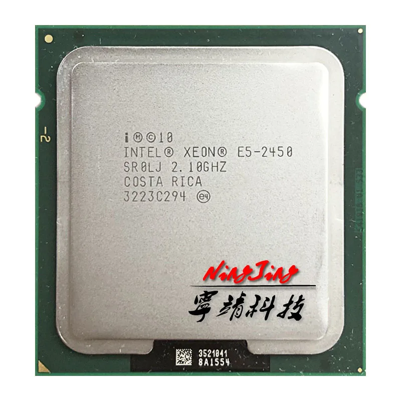 Процессор Intel Xeon E5-2450 E5 2450 2,1 ГГц Восьмиядерный шестнадцп 20 м 95 Вт LGA 1356