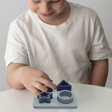

Soft Jigsaw Toys Sorting Teething Toy Recognition Small Size Baby Gifts