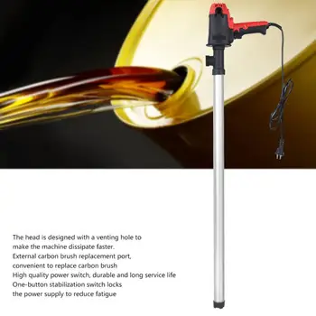 

Fuel Electric Pump Portable Adjustable Speed Oil Transfer Pump 880W CN Plug 220V Transfer Electric Pump