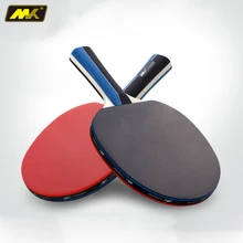 2 pièces améliorées raquette de Tennis de Table Double Face picots-en caoutchouc raquette de Tennis de Table léger haut puissant recommandé(China)
