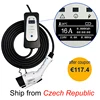 Electric car charger SAE J1772/IEC62196 EVSE EV charging cable 16A  EU Plug for Electric vehicle ► Photo 1/6