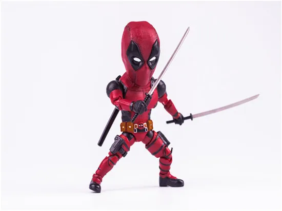 Аниме игрушка Дэдпул Figma 353 Дэдпул анти-герой мобильный коробочный Гараж Комплект