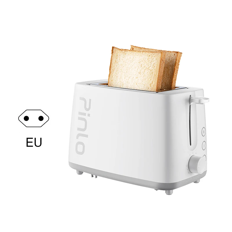 XIAOMI MIJIA Pinlo хлеб тостер PL-T075W1H тост машина тостеры печь выпечки кухонные приборы завтрак сэндвич Быстрый производитель - Цвет: White EU plug