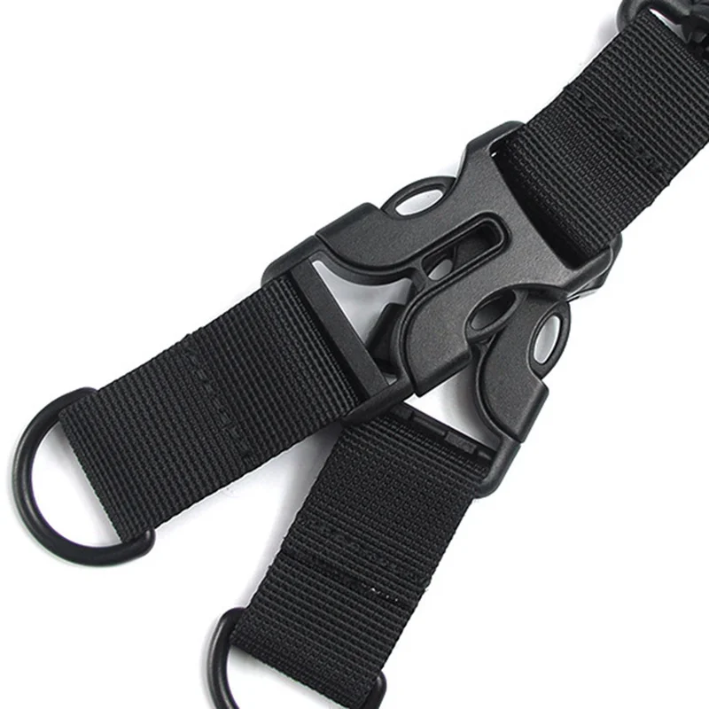 Nylon Webbing Backpack Clips Ribbon Camping Attach Belt Clip Kit Carabiner Strap Clasp D Hanging Safe Climbing Buckle