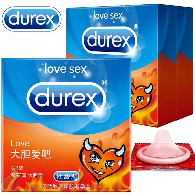 Презервативы Durex мужские из натурального латекса с задержкой интимные товары для