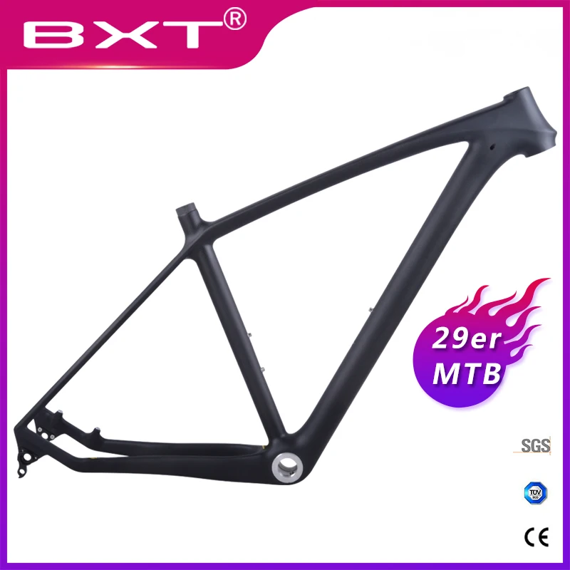 

BXT New carbon mtb frame 29er mtb carbon frame 29 142*12 or135*9mm carbon mountain bike frame bicycle frame factory direct sales