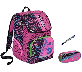 

Zaino scuola SEVEN + PENNA + Portapenne - SHIFT - INNOVATIVO sistema di regolazione spallacci in altezza - 29 LT - elementari e