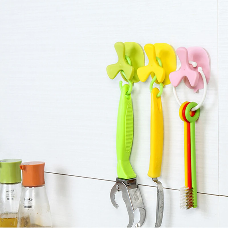 

Cute Fan Style Decorating Hooks For Hanging Wall Hanger Kitchen Wooden Handmade Storage Rack Hook Wall Hanger Home Decoration