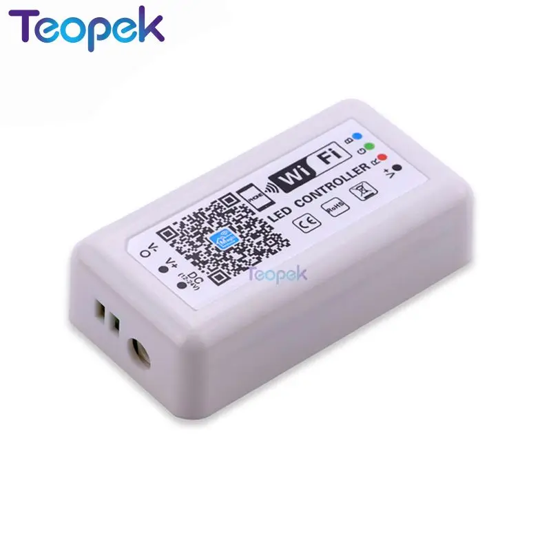 Magic Home Wifi RGB Led контроллер для 2835 5050 RGB Светодиодная лента светильник 12-24v смартфон приложение/Alexa Google контроллер