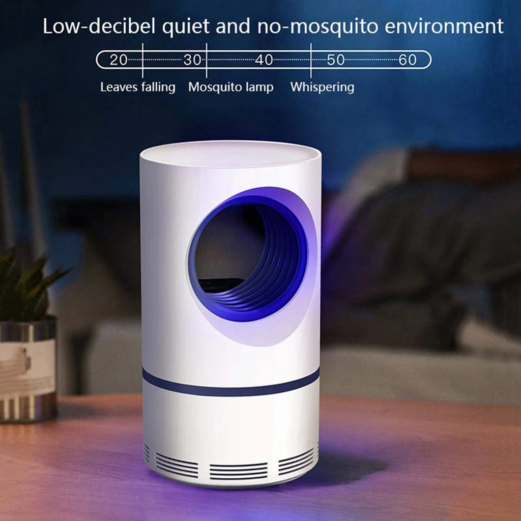 Mosquito Trap Killer Insect Bug Light Electric Fly Zapper Bulb Indoor Use