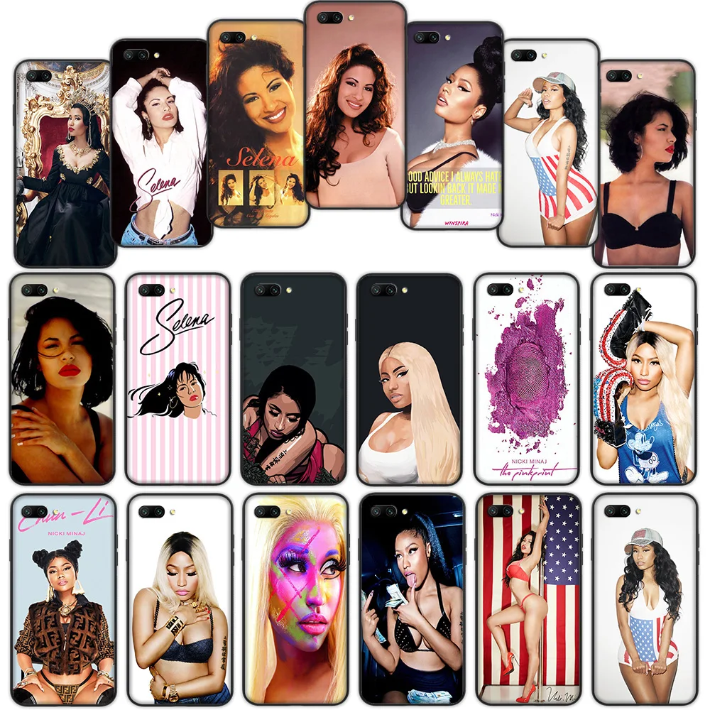 Selena Quintanilla Nicki Minaj Soft Cover Case for Huawei Mate 30 20 Lite Y6 Y7 Pro P Smart Z Plus | Мобильные телефоны и