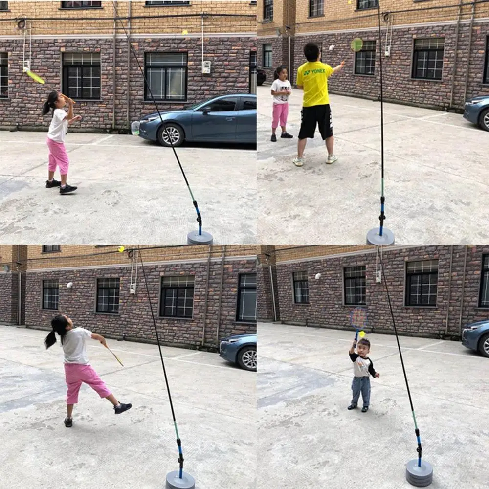 

2020Professional Badminton Trainer Stretch Badminton Robot Racket Training Sports Self-study Practice Machine Badminton Stroking