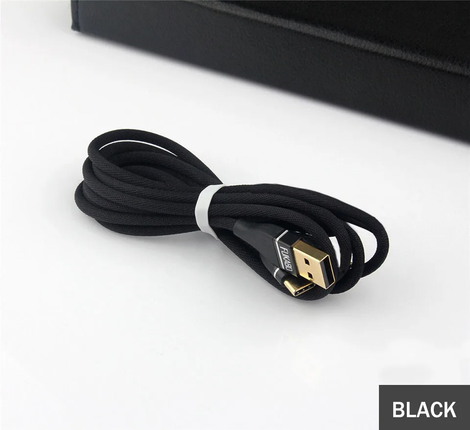 3A usb type C кабель провод для быстрого заряда type-C для samsung Galaxy A50 huawei P30 Pro Xiaomi Мобильный телефон USB C кабель зарядного устройства - Цвет: Black