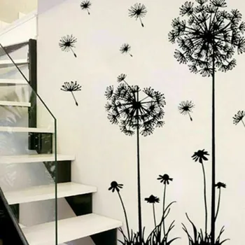 

Various Dandelion Wall Sticker Living Room Baby Kid Room Bathroom Mural Art Decal Decors Removable Peel & Stick Toilet Sticker