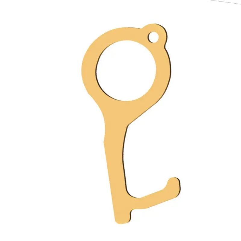 

EDC Contactless Door Opener Closer Portable Key Press Push Tool for Door Handle