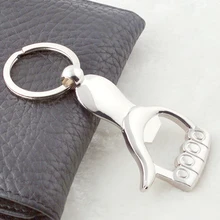 1 шт. модный серебряный цвет ручной работы в форме большого пальца открывалка для бутылок пива брелок открывалка для бутылок практический кухонный инструмент