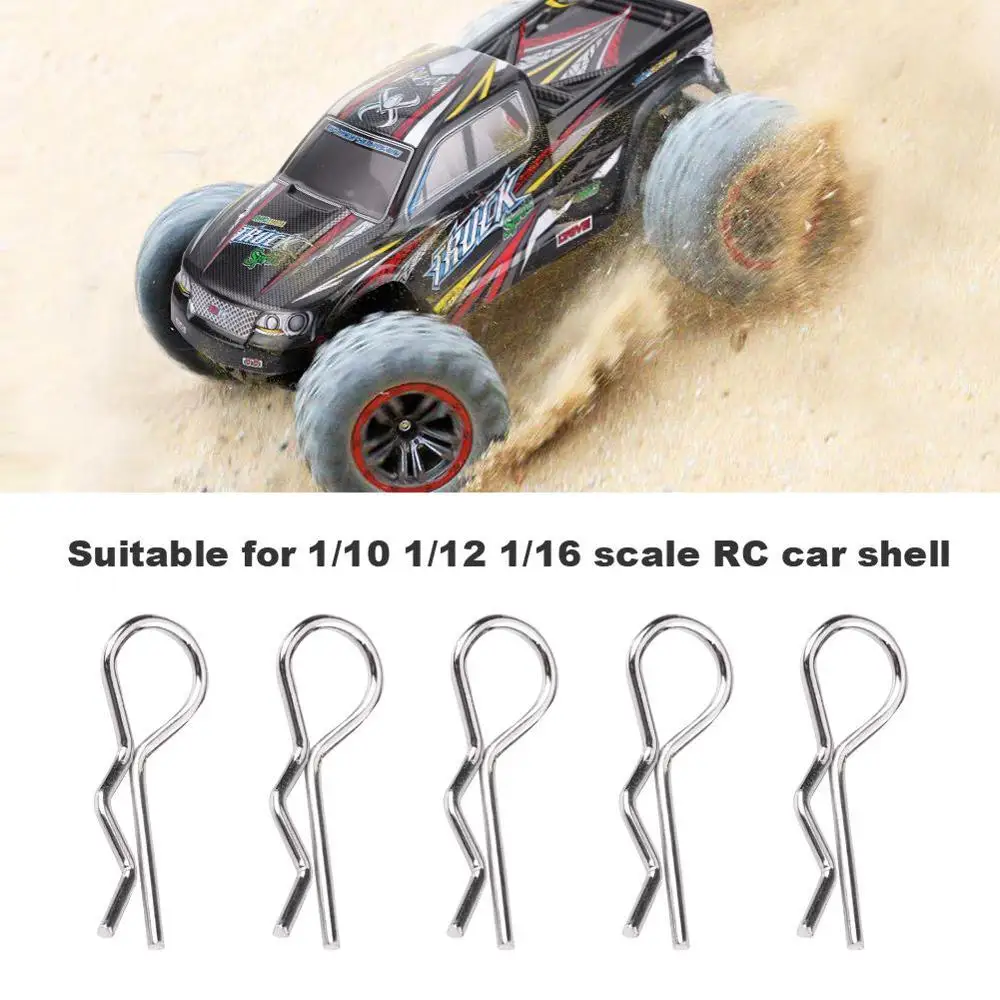 50pcs Body Clips R Pins For Redcat Racing HPI HSP 1/10 1/12 Remote Control 