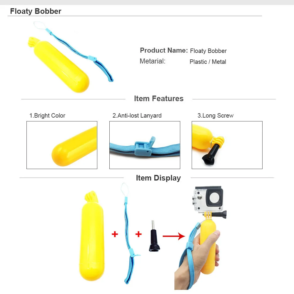 sjcam sj8 pro - Floaty Bobber