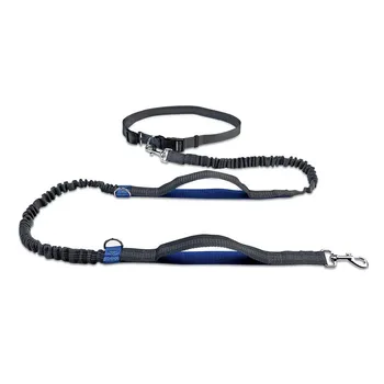 

Nylon Dog Running Leash Hands Free Walking Jogging Lead For Small Medium Dog Cat Pet With Reflective Adjustable Strip Waist Belt