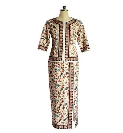Singapore Airlines Flight Attendant Dress Southeast Asia Nyonya Women Malaysia Work Suit Spring southeast asian work suit