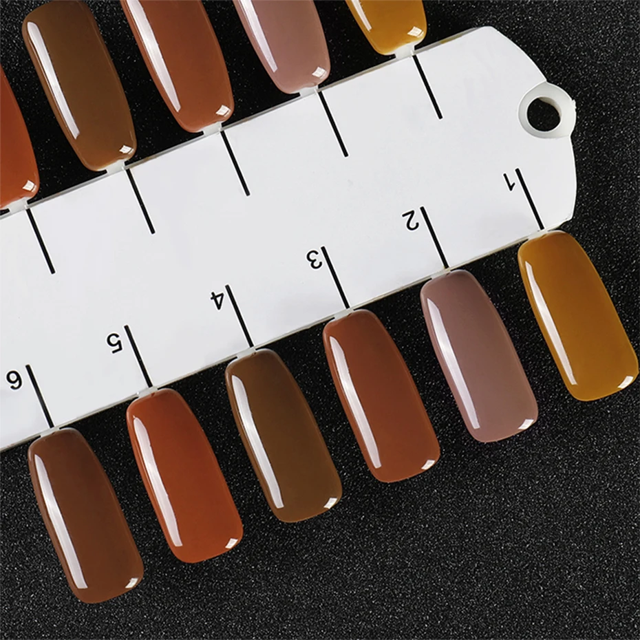 Коричневая серия лаков для ногтей Быстросохнущий лак легко разгрузить УФ-гель шоколадная Краска Лак для ногтей украшение JIFB01-06