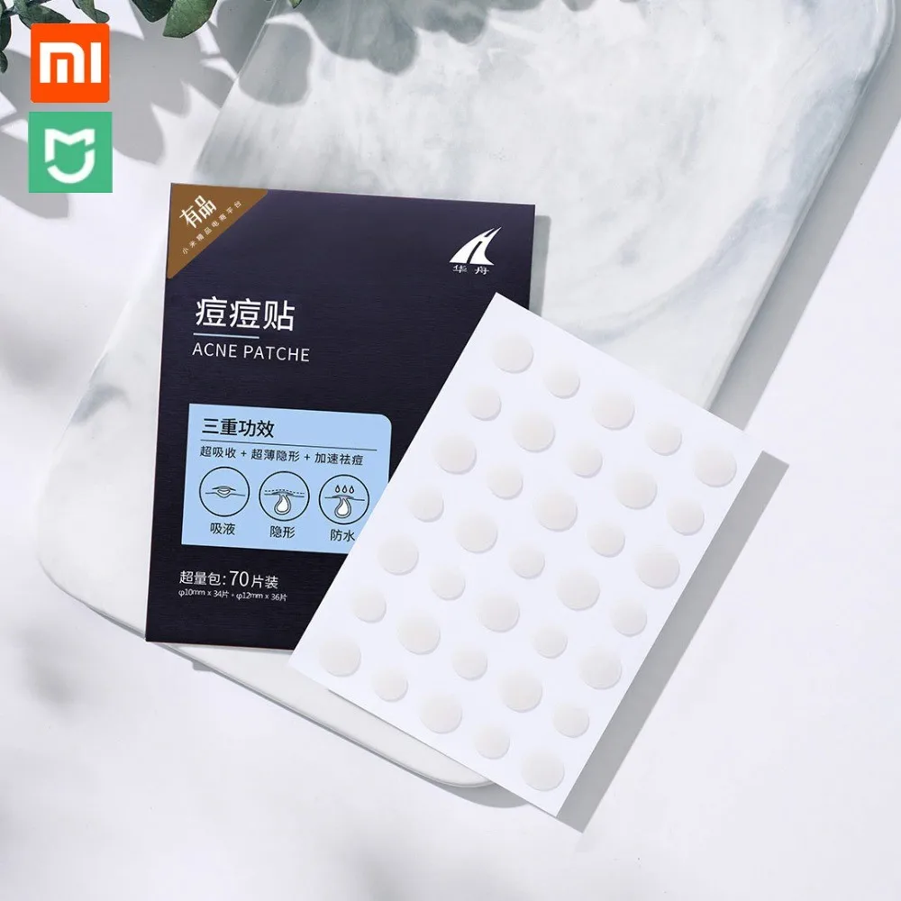 Xiaomi Mijia акне патч против Невидимый лицо пятно шрам уход за прыщей