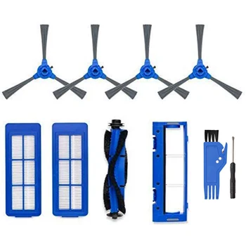 

Roller Side Brushes Vacuum Cleaner Parts Filters Kit Replacement Cleaning