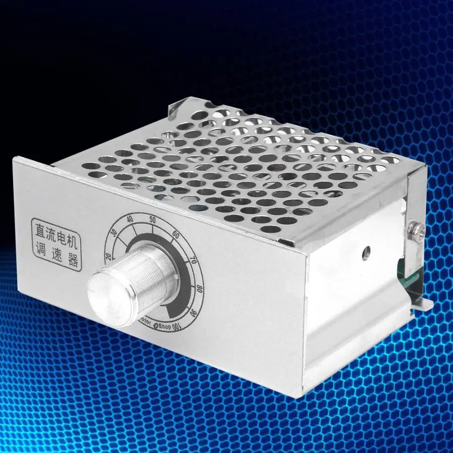 Бесступенчатый регулятор двигателя постоянного тока DC9~ 55V 40A PWM контроллер двигателя