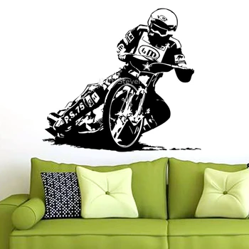 

Off-road Motorcycle Racing Sticker Vehicle Motocross Posters Vinyl Wall Decals Decor Mural Off-road Motorcycle Racing Decal