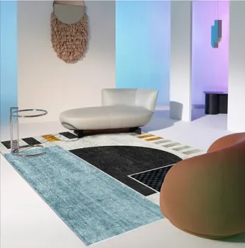 

Nordic Carpet Living Room Bedroom Coffee Table Floor Mats Household No Wash Sofa Bed Blanket Large Area Full Bedroom Carpet