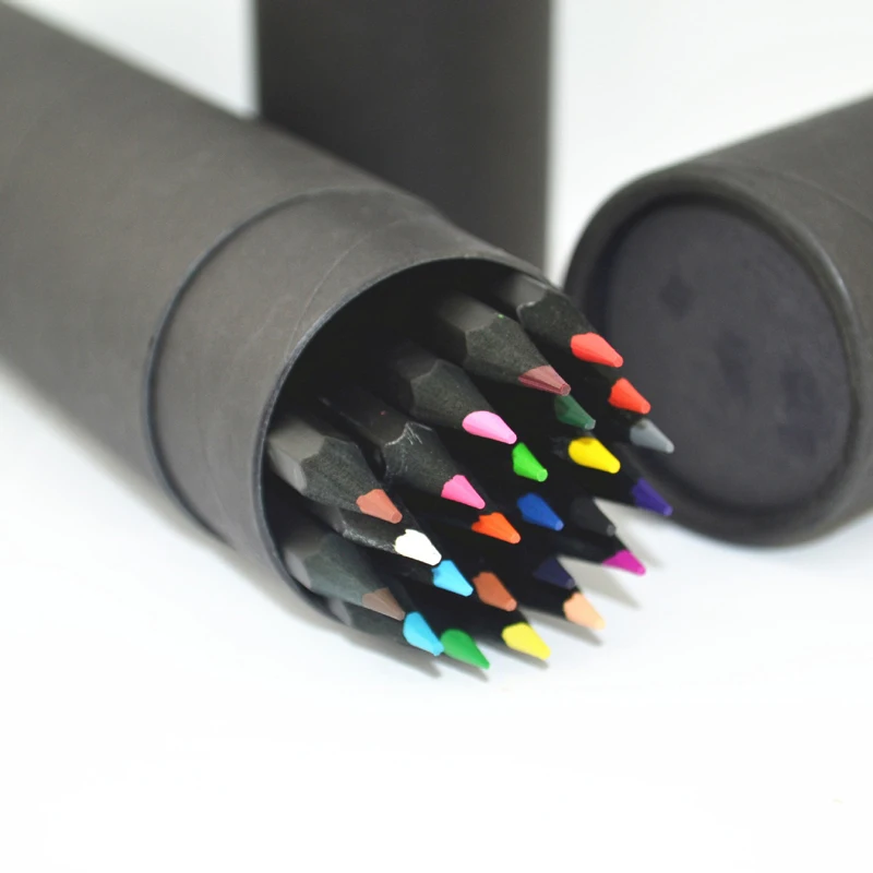 

24 colorful Watercolor PencilsHigh grade Drawing professional colors Pen Art Set crayons Painting Sketching Water Color Pencils