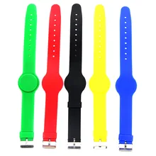1 шт. водонепроницаемые наручные часы Силикагель S50 ISO14443A IC браслет рчид брелок браслет-бирка карта контроля доступа