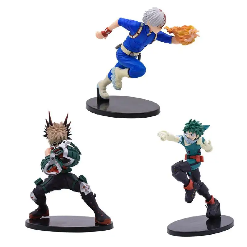 Аниме Моя геройская академия Bakugo Izuku Katsuki Midoriya Коллекционная модель из