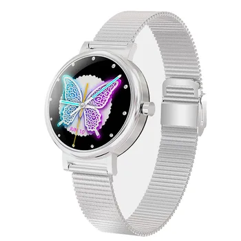 

2020 New Smart Watch Women LW06 IP68 Waterproof Pedometer Heart Rate Measuring Smartwatch Girls Fitness Tracker For Lady