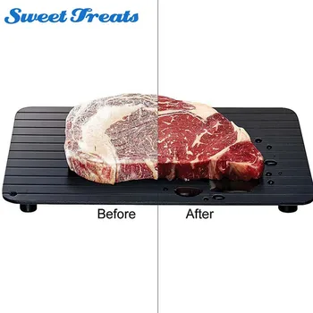 

Fast Defrosting Tray Thaw Frozen Food Meat Fruit Quick Defrosting Plate Board Defrost Kitchen Gadget Tool