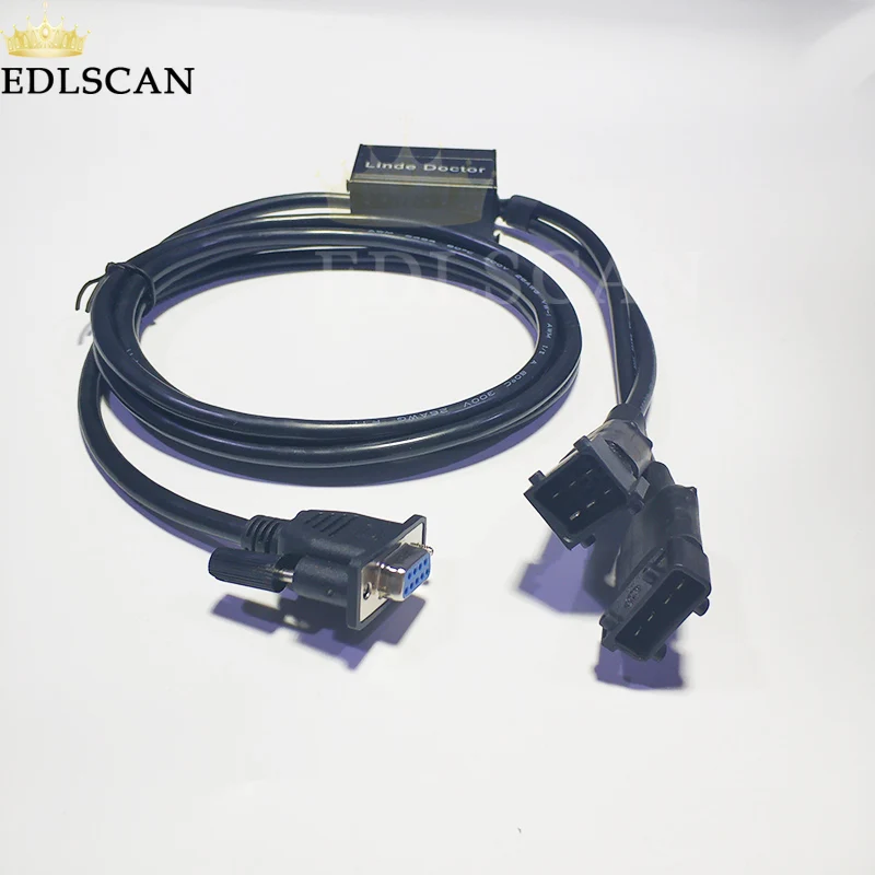 linde doctor EDLSCAN Для linde canbox linde доктор dignostic кабель с pathfinder V3.4.5 для linde вилочный погрузчик диагностический инструмент - Цвет: linde doctor