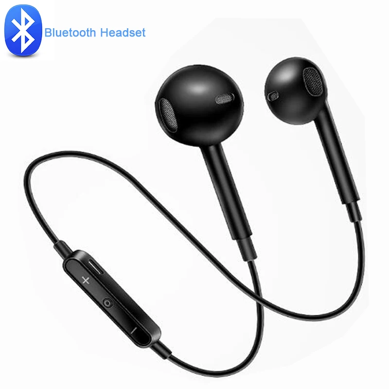 

Wireless Headphone Sport Neckband Bluetooth Earphone with Mic Portable Mini Wireless Headset For iPhone Samsung Xiaomi Huawei