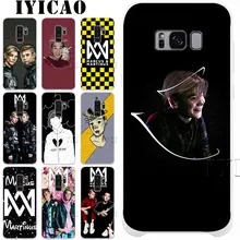 Marcus martinus 하드 케이스 삼성 galaxy s10e s10 s9 s8 plus s6 s7 가장자리 덮개 samsung note 9 8(China)